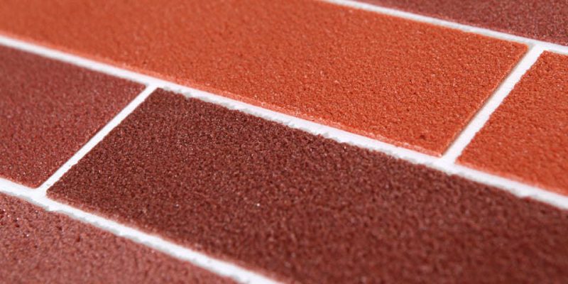 Гибкий кирпич на сетке