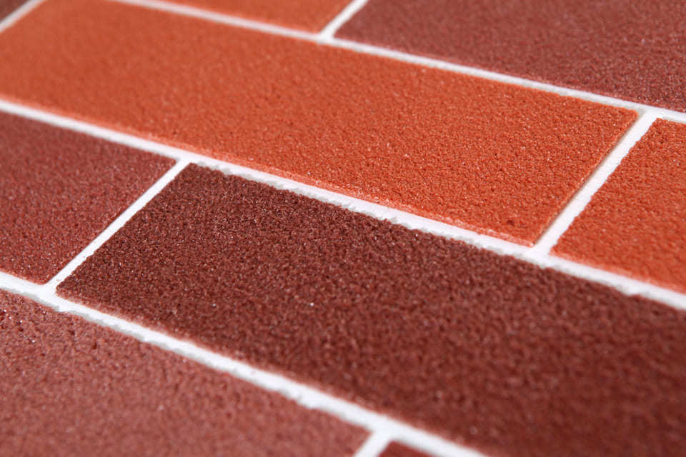 Гибкий кирпич на сетке