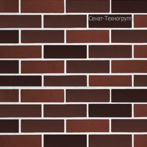 Кирпич на сетке с пленкой БУРГУНДИ МИКС