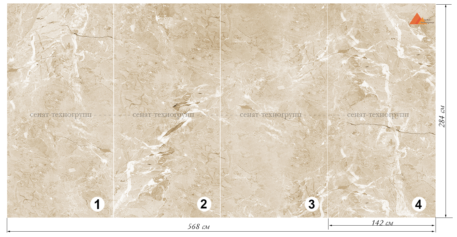 Гибкий мрамор "Древний Рим" (серия CL) Гибкий мрамор "Древний Рим" (серия CL)