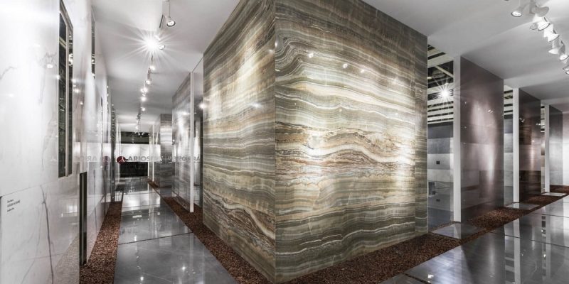 Гибкий камень в интерьере