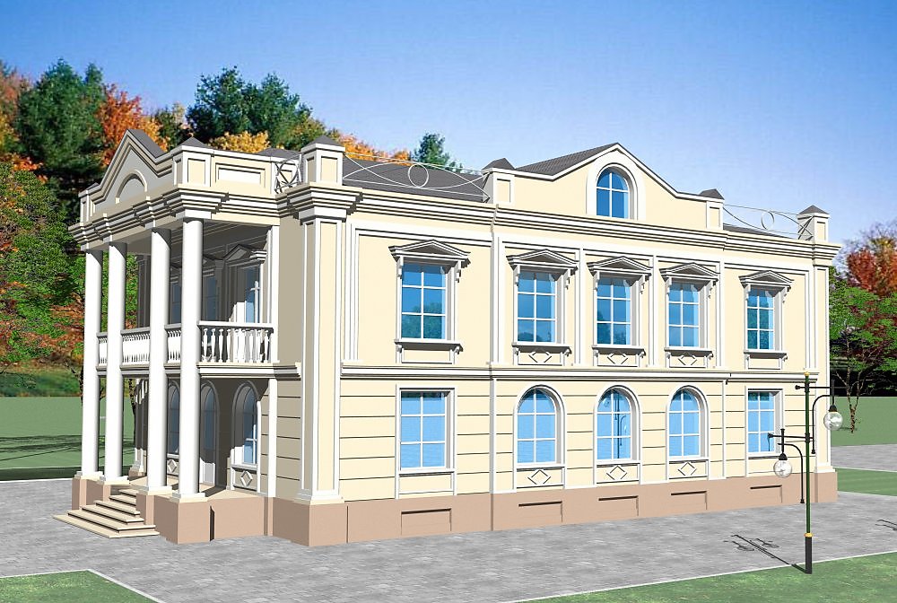 Фасад и интерьер в Костроме